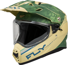 FLY RACING Trekker Kryptek Conceal Helmet Matte Tan/Sage/Black Lg - Part Number 73-7028L