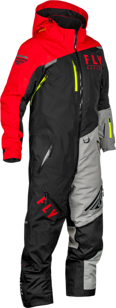 FLY RACING Cobalt Shell Monosuit Black/Red 470-4361M - Weatherproof Performance Gear