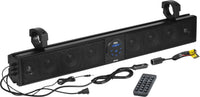 Plug N Play 36" Sound Bar 8 Speakers Fits 1.5 2" Bars
