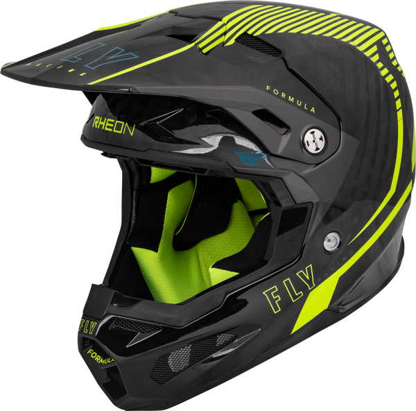 Formula Carbon Tracer Helmet Hi Vis/Black Sm