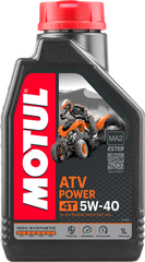 MOTUL 105897 ATV Power 4T 5W40 Synthetic Oil - 1L