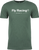 FLY RACING Fly Trademark Tee in Forest Green Heather - Part Number 354-03152X