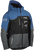 FLY RACING Carbon Jacket Black/Grey/Blue Small - Weatherproof Performance Gear