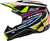 Alpinestars SM3 Youth Wurx Helmet - Black/Yellow Fluorescent/Blue/Red - Part Number 8302025-1574-YL