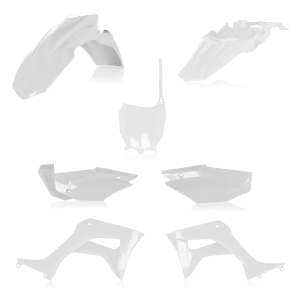 ACERBIS Full Plastic Kit Hon White - Part Number 2861930002