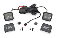 Rough Country | LED Light Kit | Ditch Mount | 2" Spectrum Pair | Spot Pattern | Ford Bronco (21-26) | 82047