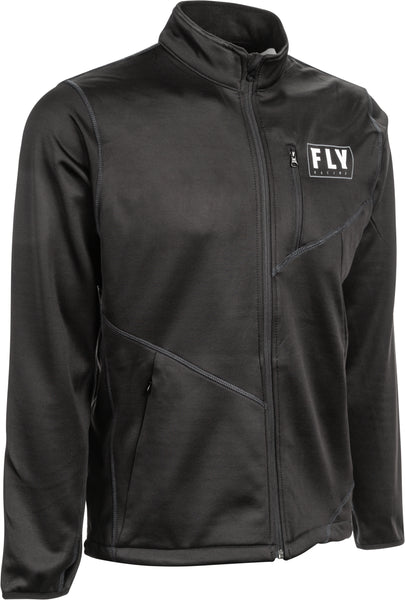 FLY RACING Mid Layer Jacket Black XL - Part Number 354-6320X