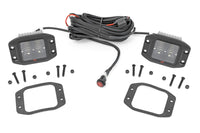 Rough Country | 2 Inch Spectrum Series LED Light Pods | Flush Mount | 80803