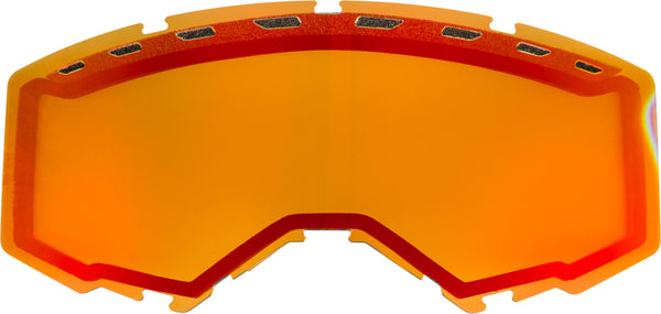 Dual Lens With Vents Adult Red Mirror/Persimmon