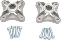 DURA BLUE Rear Wheel Hubs - 4 x 110 mm - 24-Spline - Yamaha 1340/110