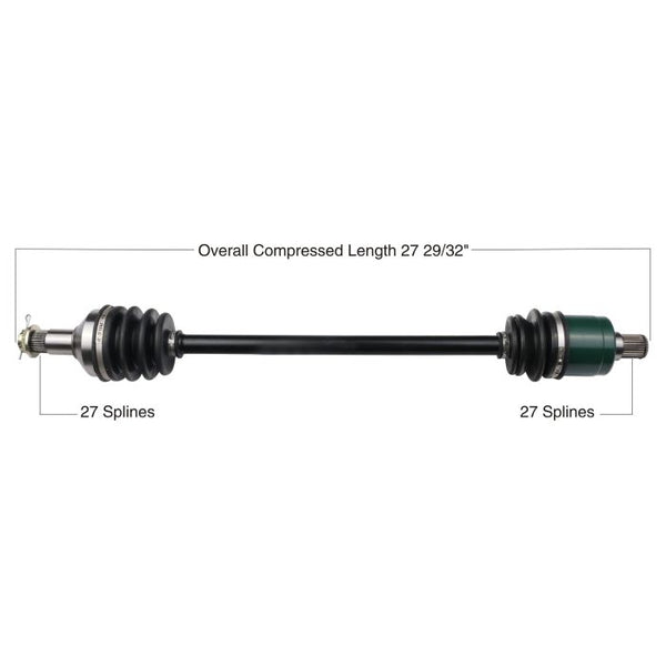 TYTANEUM OE Replacement CV Axle for Arctic Cat - Rear Left/Right - Part 813-0018