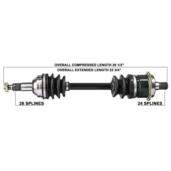 TYTANEUM OE Replacement CV Axle for Can-Am Rear Right - Part 813-0027