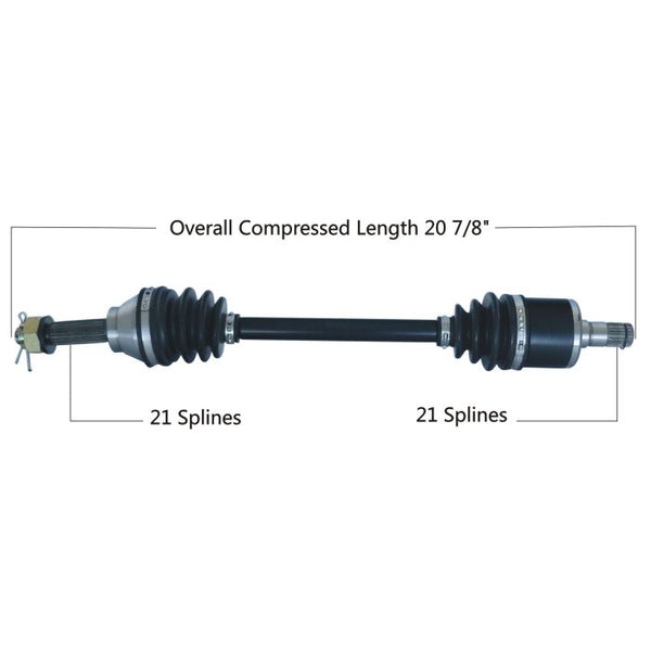 TYTANEUM OE Replacement CV Axle for Can-Am Front Left - Part 813-0037