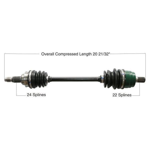 TYTANEUM OE Replacement CV Axle - Honda Rear Left / Right (Part Number: 813-0069)