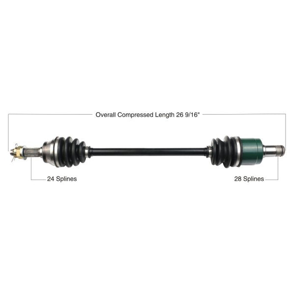 Tytaneum OE Replacement CV Axle for John Deere Rear Right - Part 813-0099