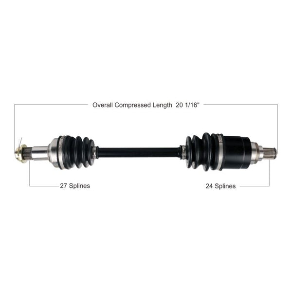 TYTANEUM OE Replacement CV Axle Kymco Front Right - Part 813-0123