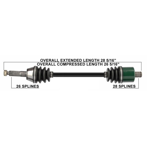 TYTANEUM OE Replacement CV Axle - Polaris Rear Left / Right 813-0138