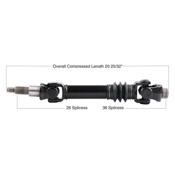 TYTANEUM OE Replacement CV Axle for Polaris Rear Left/Right - Part 813-0142