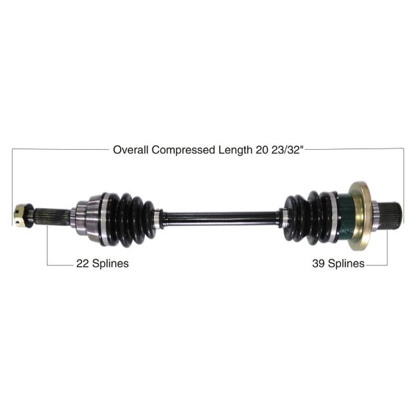 TYTANEUM OE Replacement CV Axle for Suzuki - Rear Left/Right 813-0188