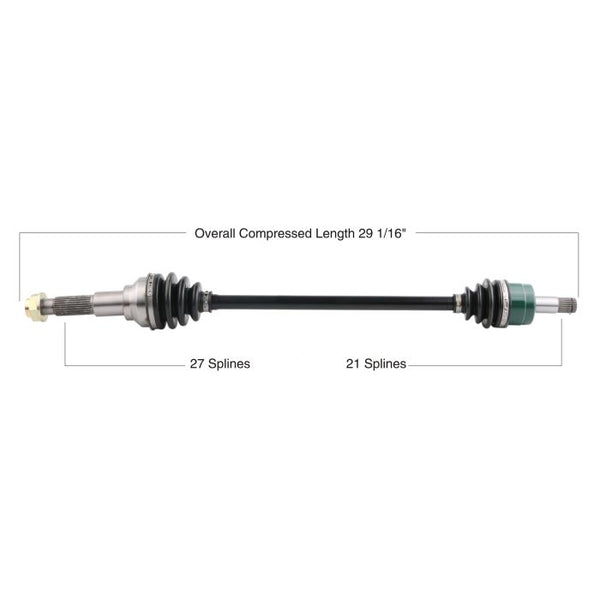 TYTANEUM OE Replacement CV Axle - Yamaha Front Left / Right (Part No. 813-0219)