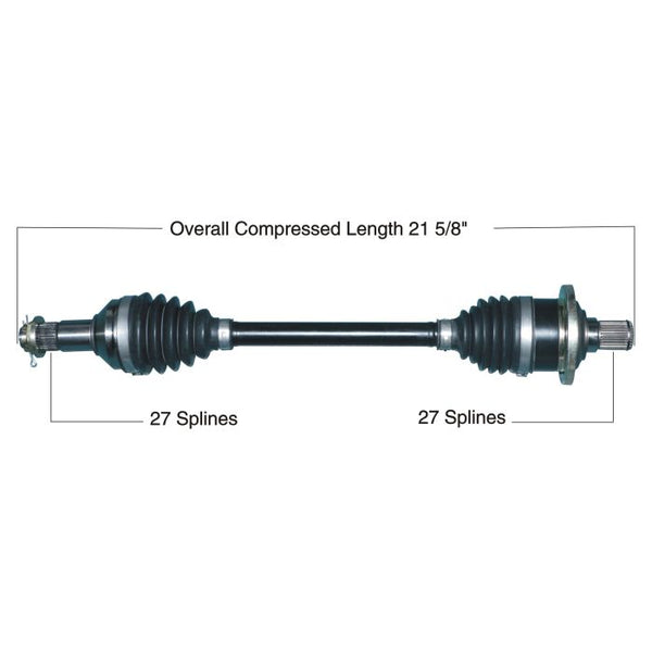 Tytaneum Heavy Duty CV Axle for Arctic Cat - Rear Left/Right - Part 813-0226