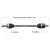 TYTANEUM Heavy Duty CV Axle for Honda - Rear Left/Right (Part Number: 813-0268)