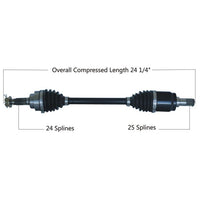 TYTANEUM Heavy Duty CV Axle for Honda Rear Left - Part 813-0273