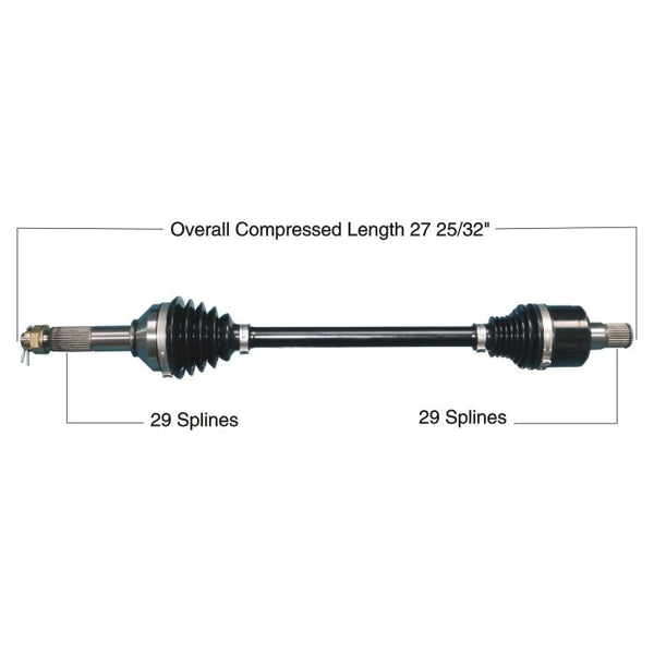 TYTANEUM Heavy Duty CV Axle for Kawasaki Rear Left/Right - Part 813-0283