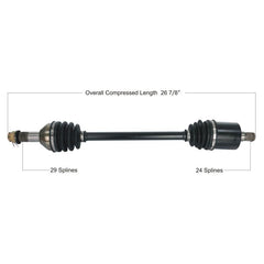 TYTANEUM OE Replacement CV Axle - Part Number 813-0353