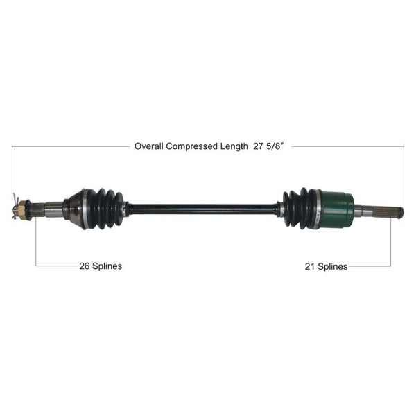 TYTANEUM OE Replacement CV Axle - Part Number 813-0361