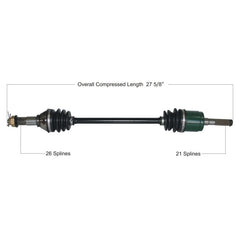 TYTANEUM OE Replacement CV Axle - Part Number 813-0361