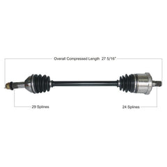 TYTANEUM OE Replacement CV Axle 813-0362