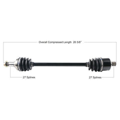 TYTANEUM Arctic Cat OE Replacement CV Axle ARC-7029