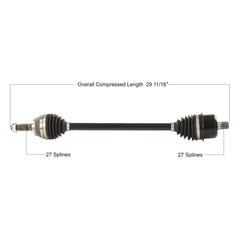 TYTANEUM Heavy Duty CV Axle for Arctic Cat - Part ARC-6034HD