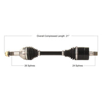 TYTANEUM Heavy Duty CV Axle CAN-AM Rear Left/Right - Part CAN-6077HD