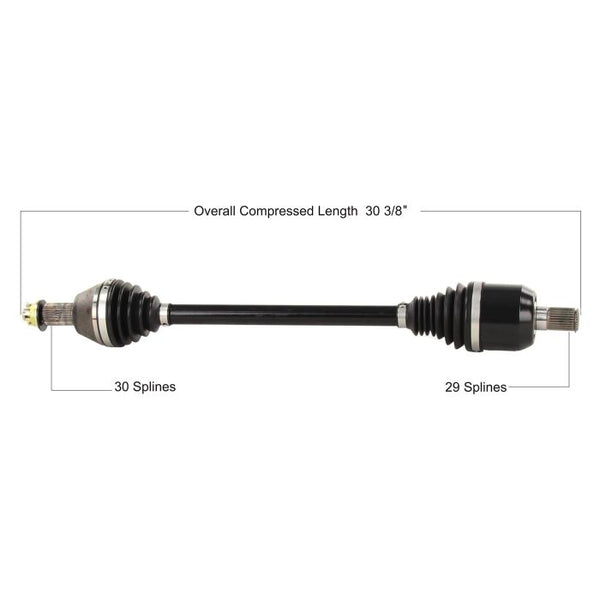 Tytaneum Heavy Duty CV Axle for Honda - Rear Left/Right (Part No. HON-6048HD)