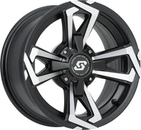Sedona Riot Wheel A8147056-43S 14x7 4/156 4+3 Black/Machined