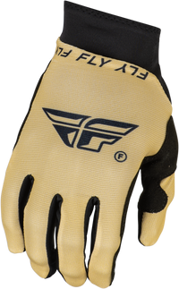 FLY RACING Youth Pro Lite Gloves Khaki/Black 377-043YL