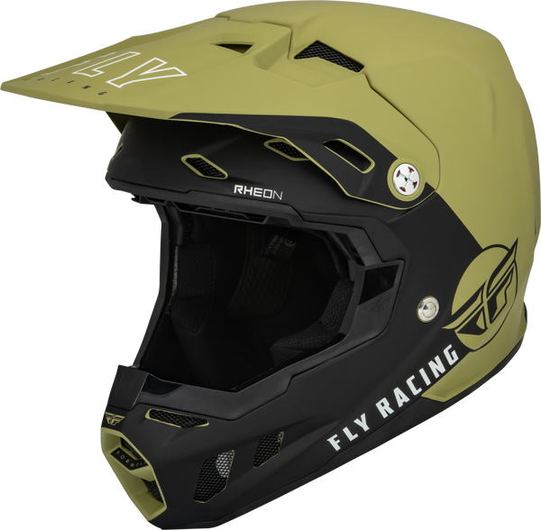 Youth Formula Cc Centrum Helmet Matte Olive Grn/Blk Yl