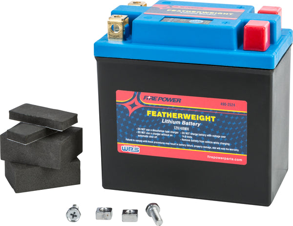 Featherweight Lithium Battery 250cca Hjtx14ah Fp Q 12v/48wh