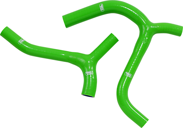 MOOSE RACING Race Fit Radiator Hose Kit - Green - Kawasaki KAW-92GN