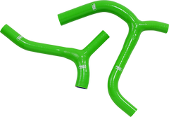 MOOSE RACING Race Fit Radiator Hose Kit - Green - Kawasaki KAW-92GN