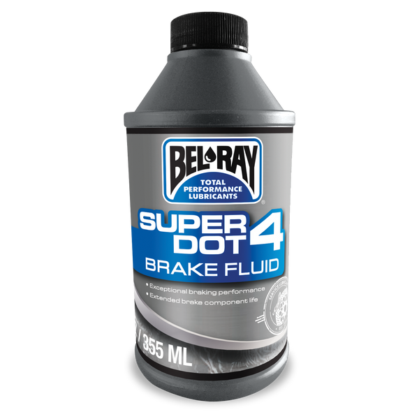 BEL-RAY Super Dot 4 Brake Fluid 355ml - Part Number 99480-B355W