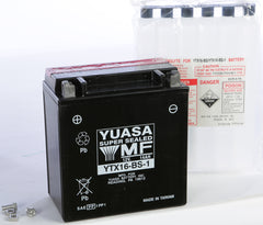 YUASA YUAM32X61 Battery YTX16-BS 1 Maintenance Free