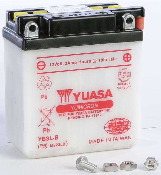 YUASA YUAM223LB Batteryyb3l B Conventional Battery