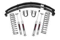 Rough Country | 3 Inch Lift Kit | RR Springs | Jeep Cherokee XJ 2WD/4WD (1984-2001) | 630N2