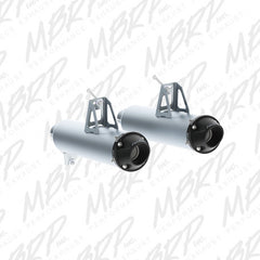 MBRP AT-9207PT Dual Performance Slip-On Muffler Can