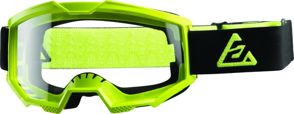 Answer Apex 1 Goggles Black/Hyper Acid - Adult