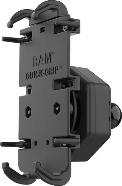 RAM Quick Grip XL Phone Holder with Vibe-Safe Adapter & Ball - RAM-HOL-PD4-462B