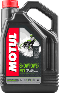 MOTUL 105888 Snowpower 2T Ester Engine Oil - 4 Ltr Case